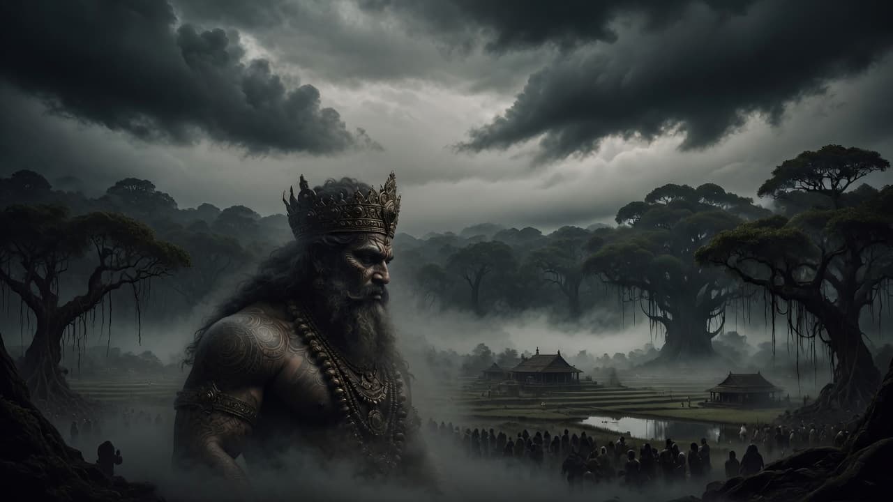 Mahabali and Vamana