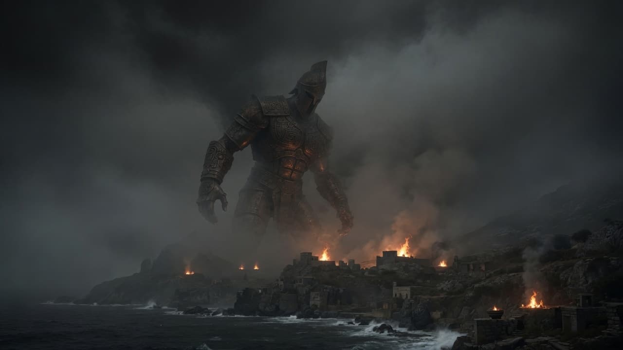 Talos, bronze guardian of Crete