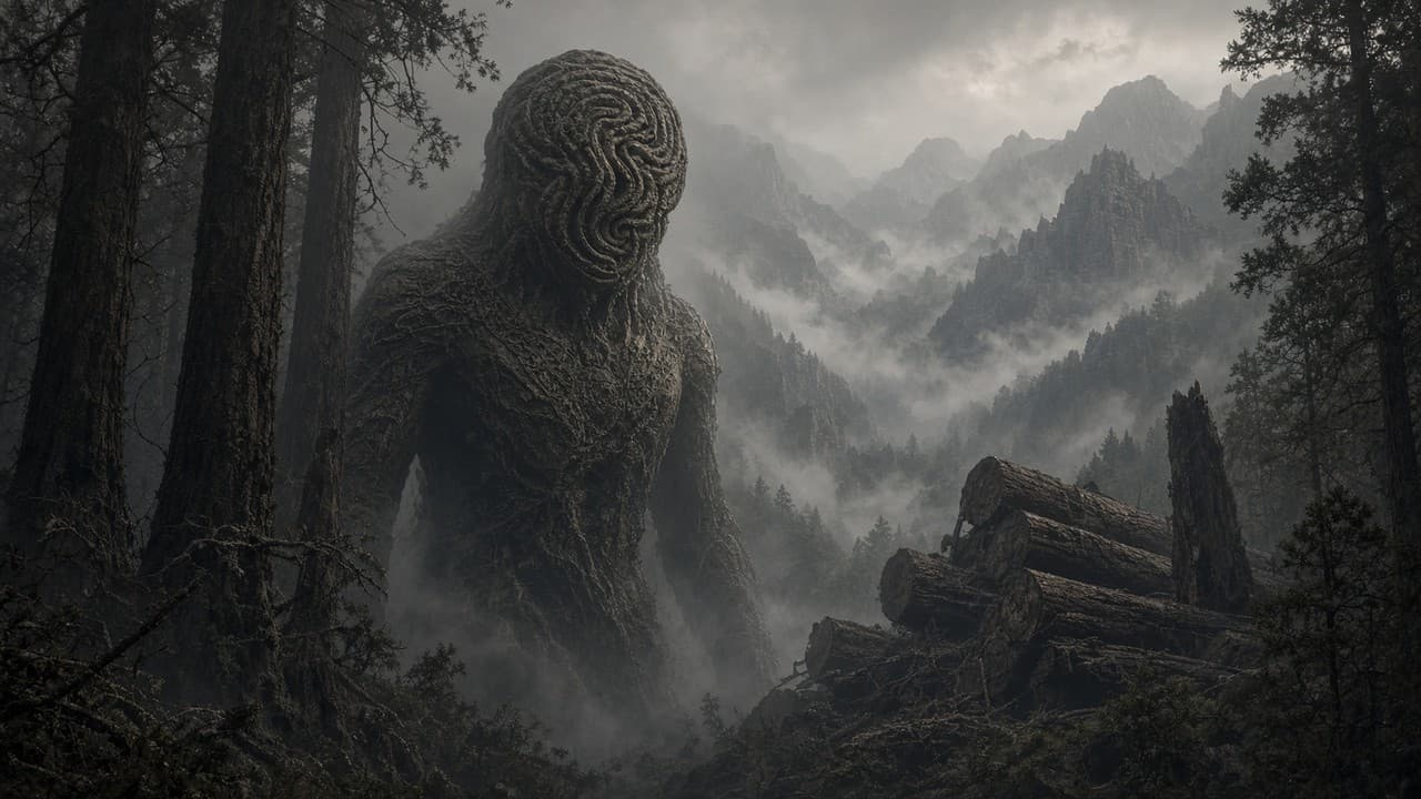 Humbaba, guardian of the Cedar Forest